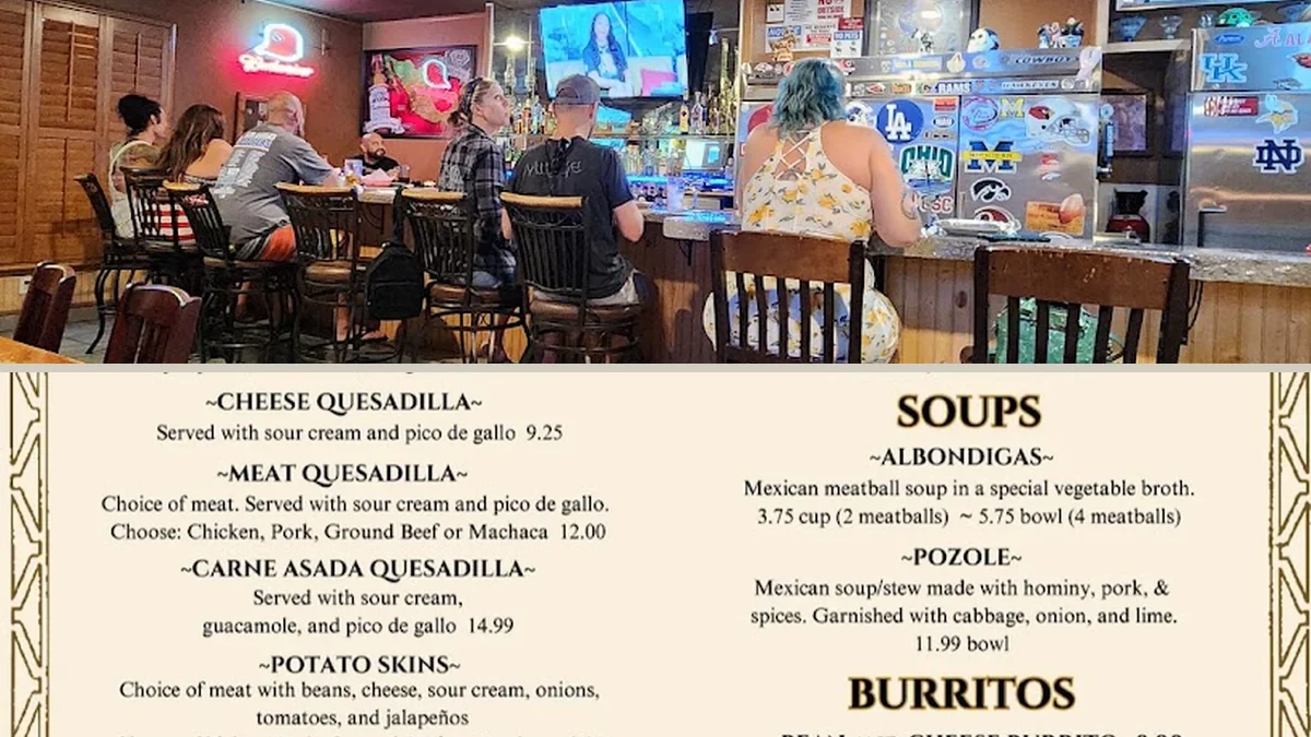 Mexican Food, Seafood, and Bar